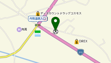 阿蘇警察署内牧交番の地図画像