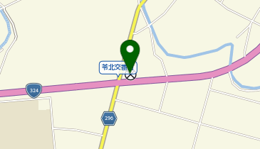 天草警察署苓北交番の地図画像