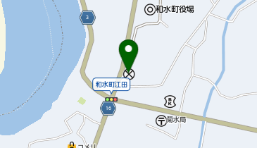 玉名警察署江田駐在所の地図画像