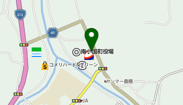 小国警察署赤馬場駐在所の地図画像