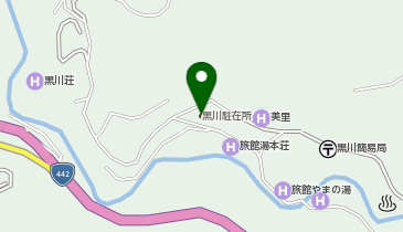 小国警察署黒川駐在所の地図画像