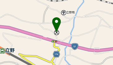高森警察署立野駐在所の地図画像