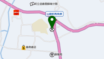 山都警察署馬見原駐在所の地図画像