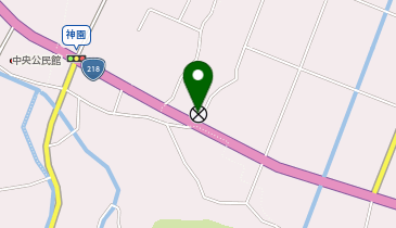 宇城警察署中央駐在所の地図画像