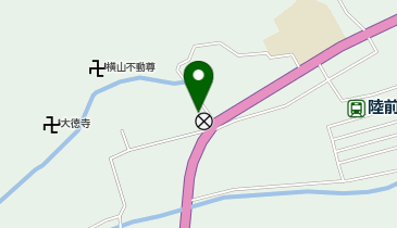 登米警察署横山駐在所の地図画像