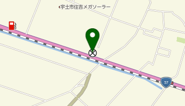 宇城警察署網津駐在所の地図画像