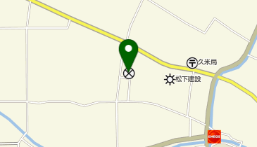 多良木警察署久米駐在所の地図画像