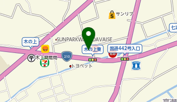 大分南警察署稙田交番の地図画像