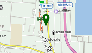 別府警察署亀川交番の地図画像