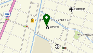 佐伯警察署佐伯中央交番の地図画像