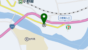 大分南警察署庄内警察官駐在所の地図画像