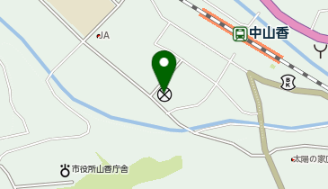 杵築日出警察署山香中警察官駐在所の地図画像