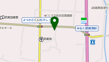 国東警察署武蔵警察官駐在所の地図画像