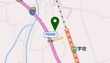 宇佐警察署岩崎警察官駐在所の地図画像