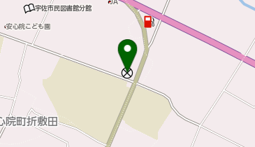 宇佐警察署安心院警察官駐在所の地図画像