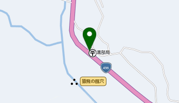 中津警察署山国町草本警察官駐在所の地図画像