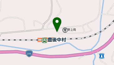 玖珠警察署野上警察官駐在所の地図画像