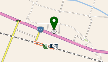 遠田警察署北浦駐在所の地図画像