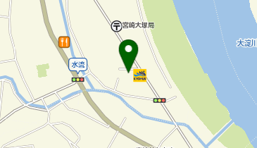 宮崎南警察署大塚交番の地図画像