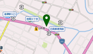 日南警察署油津交番の地図画像