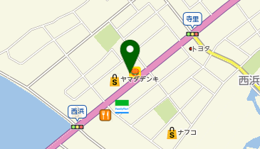 串間警察署福島交番の地図画像