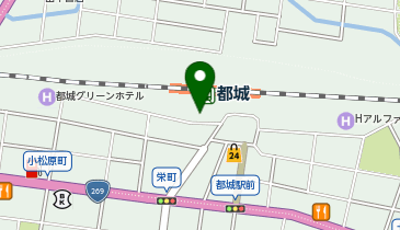 都城警察署都城駅前交番の地図画像