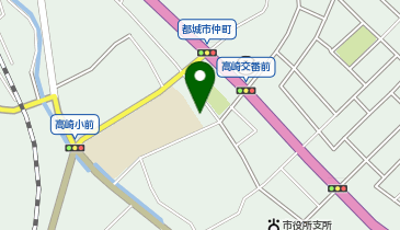 都城警察署高崎交番の地図画像