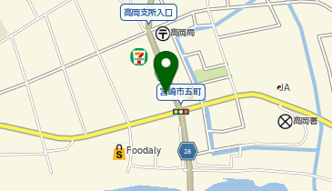 高岡警察署高岡交番の地図画像