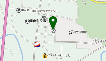 高鍋警察署川南交番の地図画像