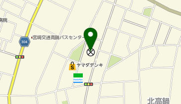 高鍋警察署高鍋交番の地図画像