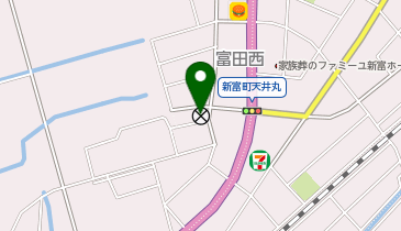 高鍋警察署新富交番の地図画像