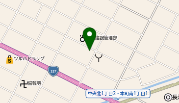 栗山警察署長沼交番の地図画像