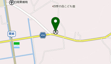 日南警察署東郷駐在所の地図画像