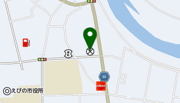えびの警察署加久藤駐在所の地図画像