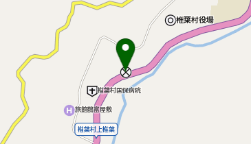 日向警察署椎葉駐在所の地図画像