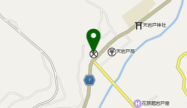 高千穂警察署岩戸駐在所の地図画像