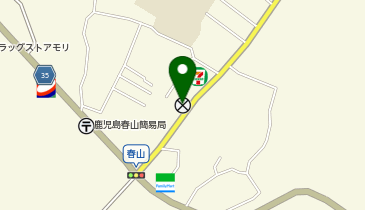 鹿児島西警察署松元交番の地図画像