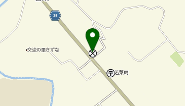 栗山警察署若菜交番の地図画像