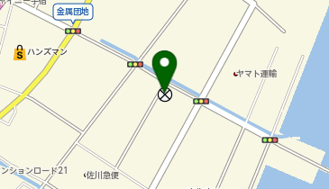 鹿児島南警察署宇宿交番の地図画像