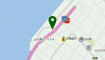 指宿警察署指宿南交番の地図画像