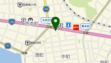 枕崎警察署枕崎中央交番の地図画像