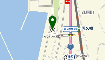 阿久根警察署阿久根中央交番の地図画像