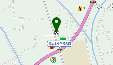 姶良警察署加治木中央交番の地図画像