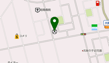 曽於警察署岩川交番の地図画像
