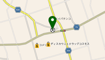 肝付警察署高山交番の地図画像