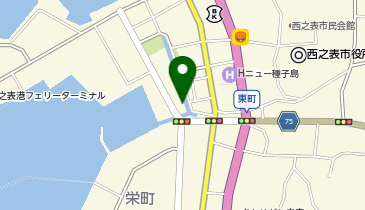 種子島警察署西之表交番の地図画像