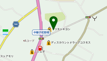 種子島警察署中種子交番の地図画像