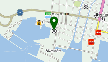 瀬戸内警察署桟橋交番の地図画像