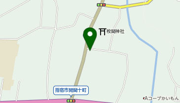 指宿警察署開聞駐在所の地図画像