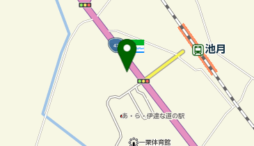 鳴子警察署池月駐在所の地図画像